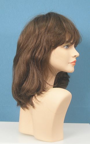 33 testa display donna parrucca